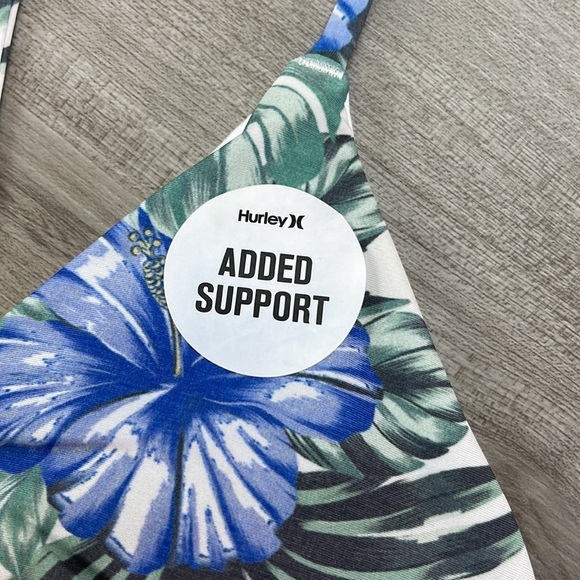 ☀️HURLEY☀️O’NIELL☀️ADJUSTABLE SUPPORTED  MATIRA SALTWATER SOLIDS TEXTURE BIKINI - Picture 10 of 15